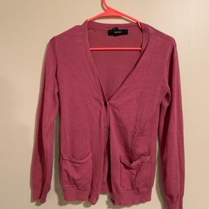 Mauve cardigan